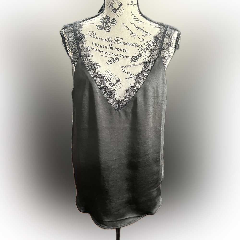 Lace trimmed cami
